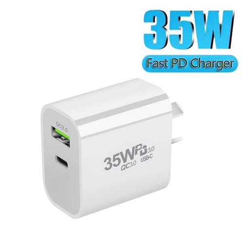 20-55W PD Fast Wall Charger Adapter Type C USB-C Cable For iPhone 14 Samsung S23 - Picture 54 of 66