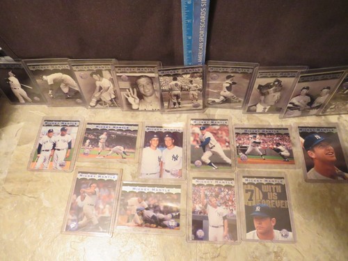 1996 TOPPS STADIUM CLUB MICKEY MANTLE TRIBUTE SET (19) NM/MINT - Picture 5 of 5
