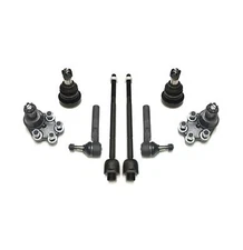 Kit New 8pc Ball Joint Inner Outer Tie Rod Steering Suspension for Chevrolet GMC