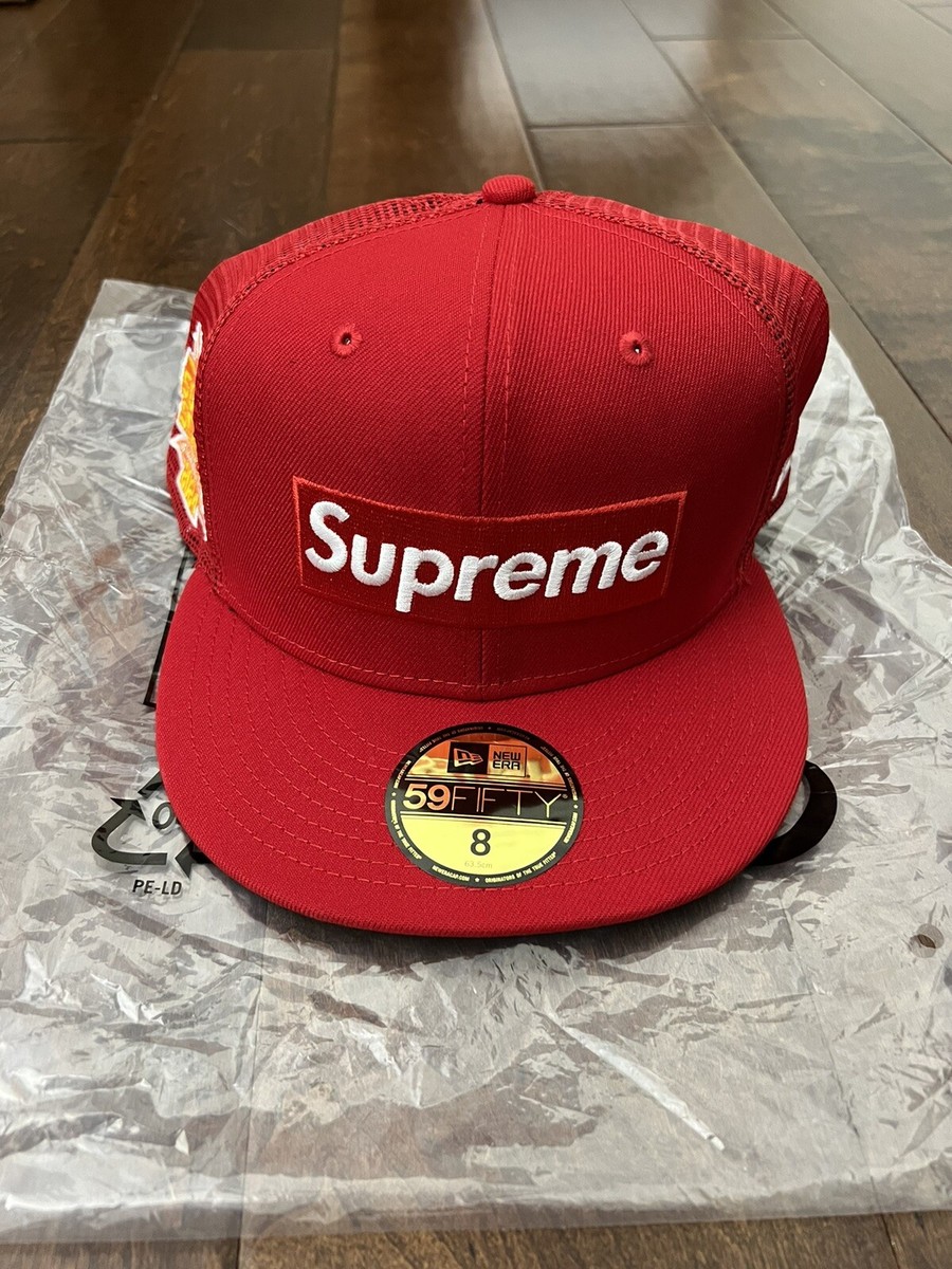 Supreme New Era® Big Logo Headband 赤 RED supreme RED New Era Big Logo Headband