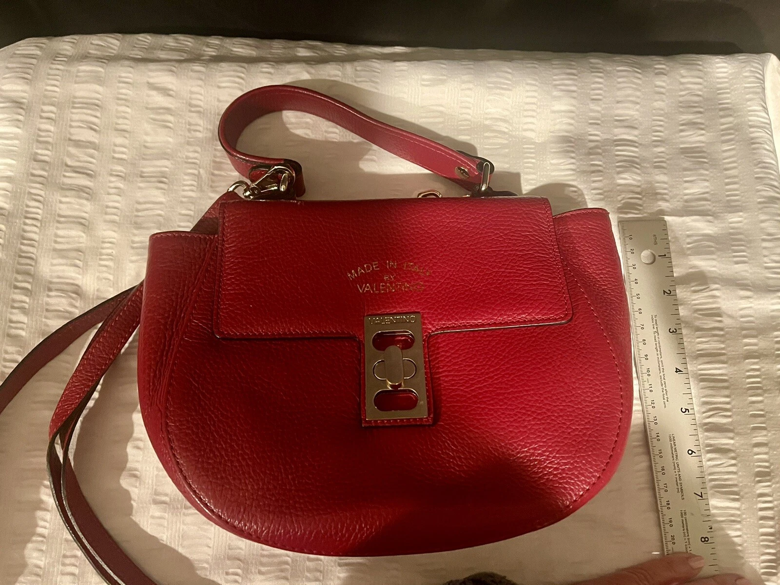 Valentino by Mario Valentino Classics Claire borsa a mano lampone