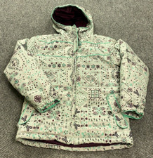 Ride Snowboards Jacket Girls Size Large Full Zip Lined Ski Winter Chevelle