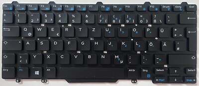 DE Tastatur Dell Latitude 14 E7490 E7480 E7450 E5490 E5450 E5470 E7250 E7470 Neu