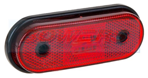 WAS W97.1 Red LED Rear Marker Light – 12V/24V – Fits Car, Van, Truck, Trailer & Caravan – Sealed