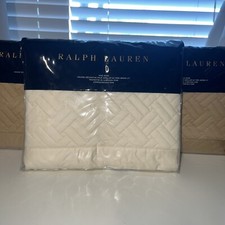 Ralph Lauren Greenwich King, 300 TC Santeen in Plshd Brnz or Hlywd Cream Sham
