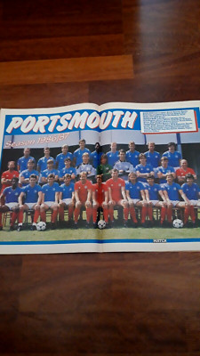 MATCH MAGAZINE   2 AUGUST 1986    PORTSMOUTH TEAM GROUP (1986-87) IN COLOUR!