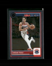 2023-24 Panini Hoops Premium Stock #277 Jordan Poole Washington Wizards