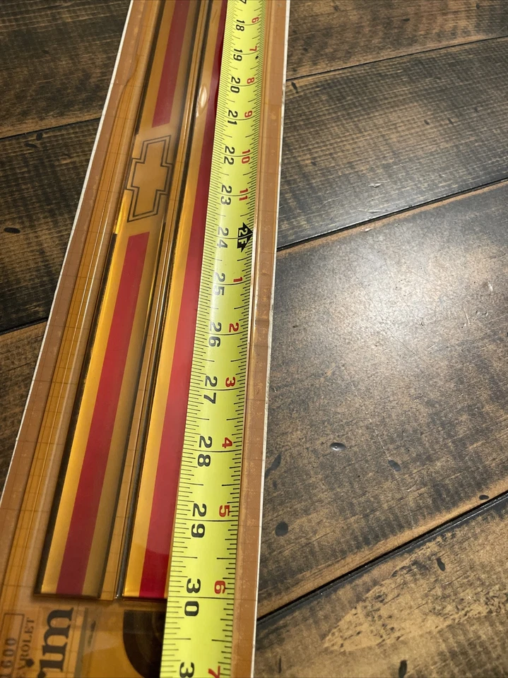 Borde de carrocería de rally vintage para panel basculante Chevy Camaro NOS retro Foto 4 de 4