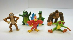 Lot of 6 Rainforest Cafe Character Figures | eBay