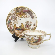 OLDE AVESBURY by ROYAL CROWN DERBY Tea Cup & Saucer Set(s) ELY / CHELSEA SHAPE