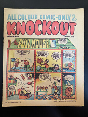 Knockout Comic 1st April 1972, IPC Magazines 