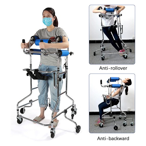 Adult Walker for Seniors Hemiplegia Rehabilitation Standing Frame,Anti Recline33 - Picture 10 of 14