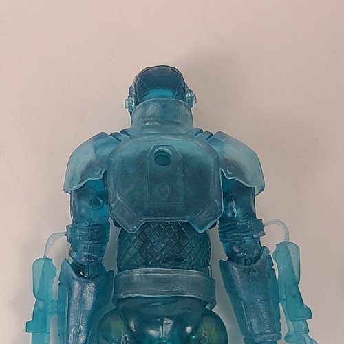 GI Joe Cobra Mercenary Wraith Clear Blue Variant Figure 25th Anniversary 2008 - Picture 12 of 14