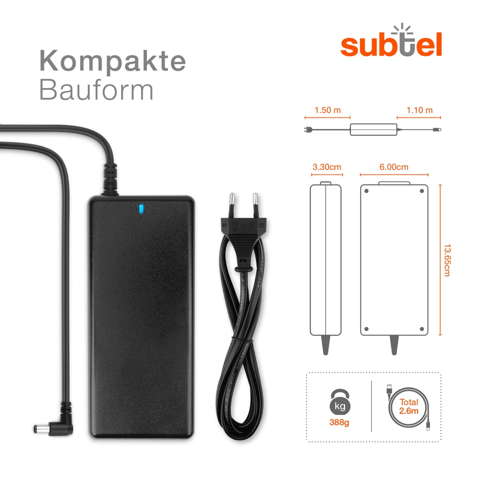 Laptop Netzteil für Dell Inspiron 17 (1750) Latitude E6430 19.5V 90W Netzadapter - Bild 3 von 4