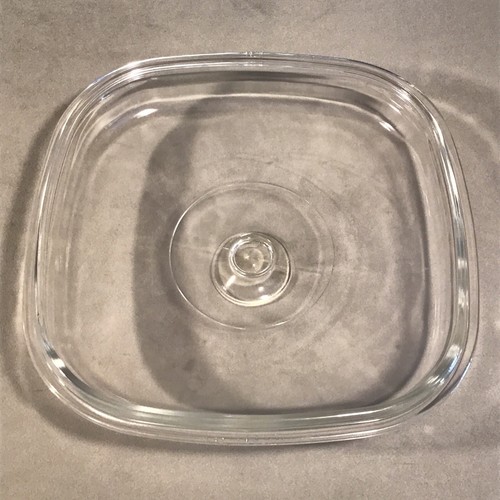 PV07848 Vintage Corningware Square BLUE CORNFLOWER with Lid: A-10-B (2.5 Liter) - Picture 9 of 9