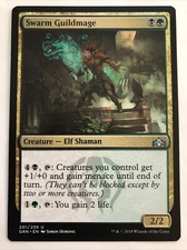 MTG Guilds of Ravnica Swarm Guildmage 201/259 NM