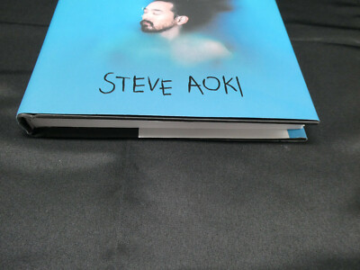 Steve Aoki Hand Signed 1st Edition HB Book Blue The Color Of Noise