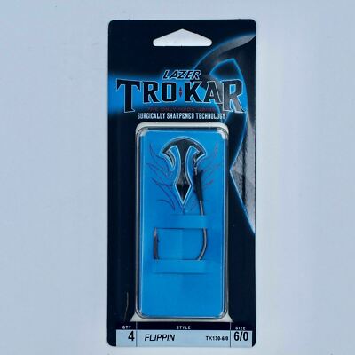 Eagle Claw Lazer TroKar TK130 Size 6/0 4 Pack