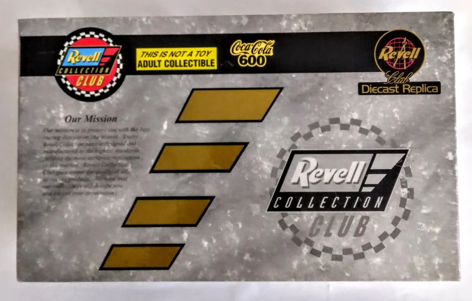 REVELL RACING COCACOLA 600 CHEVROLET MONTECARLO DIE CAST RACE CAR - Image 2 of 4