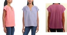 Splendid Ladies' Linen Blend Top(1770097)