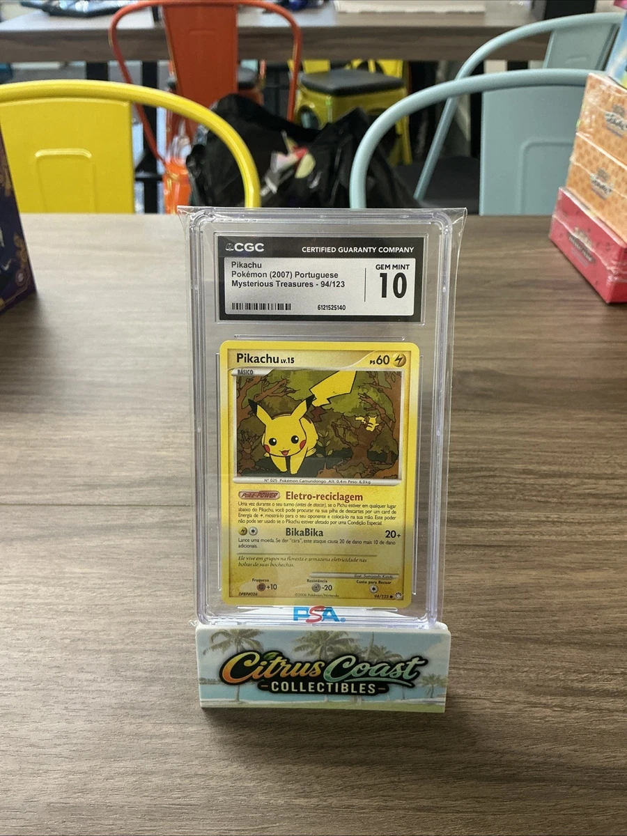 Pikachu Pokémon TCG Individual Collectible Card Game Cards in