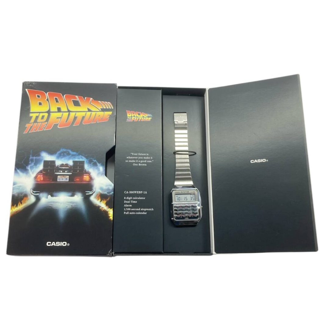 CASIO CLASSIC Back To The Future Collaboration model Watch CA