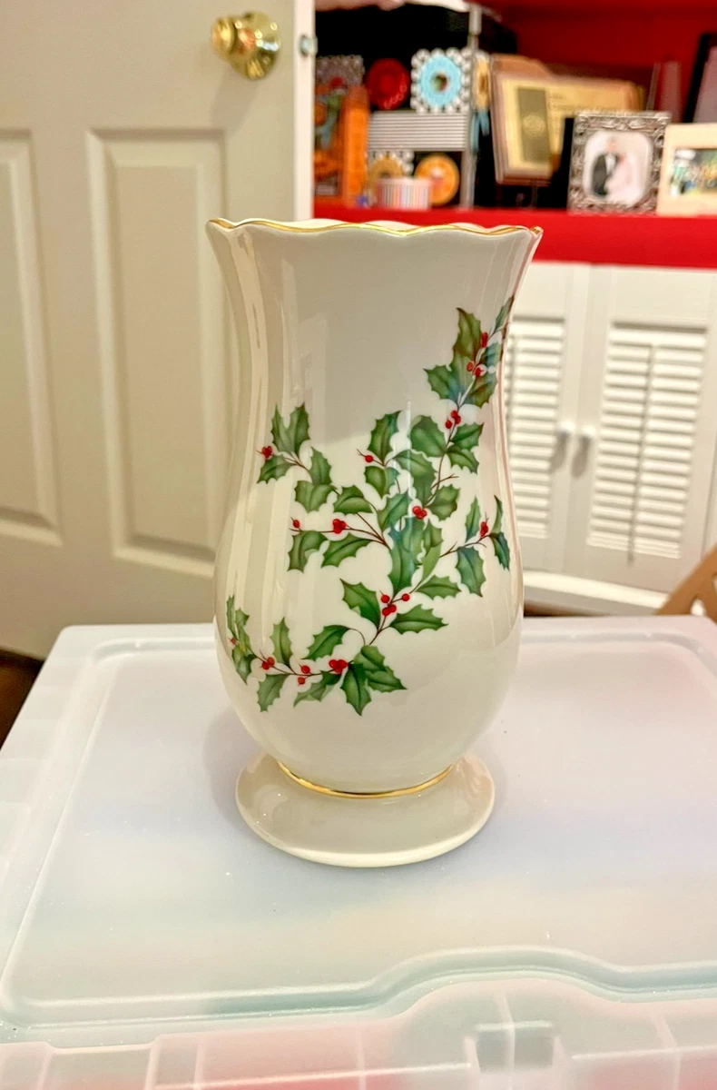 Lenox Christmas Vase In Lenox Vases for sale | eBay