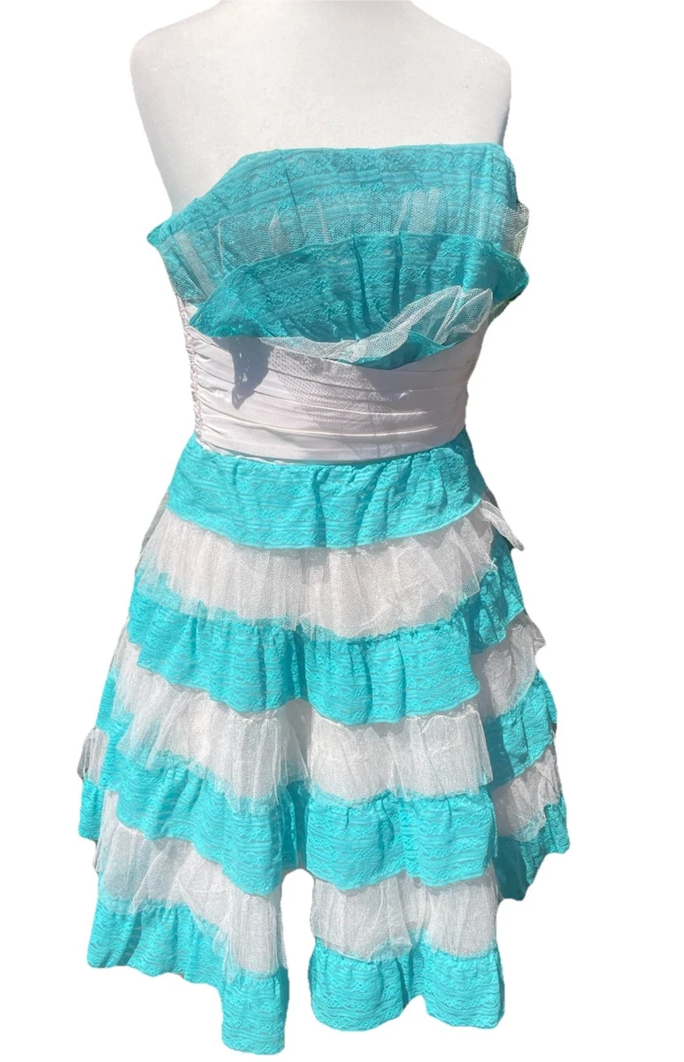 sachin and babi light blue dress Fashion Room main image 0