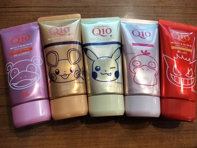 DDU/Kose CoenRich Q10xPokemon Medicated Whitening Hand Cream Deep Moisture 80gx5