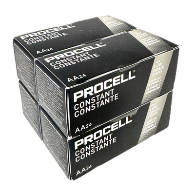 96 AA Duracell Procell Constant Alkaline Batteries 1.5V (PC1500, LR6)