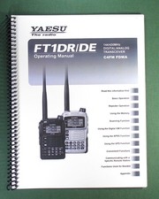 Yaesu FT1DR/DE Instruction Manual - with Protective Covers 