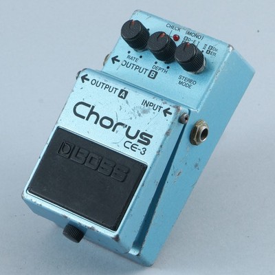 1985 Boss Japan CE-3 Chorus Guitar Effects Pedal P-30466
