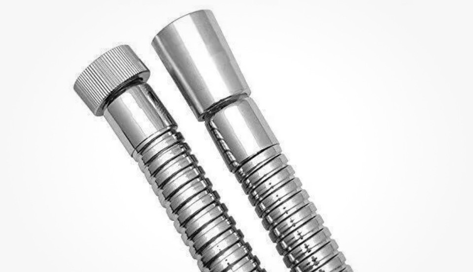 Aqualisa 164516 Shower Hose, 1.5m, Chrome-Plated Stainless Steel