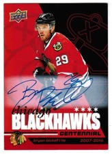 25/26 2025 CHICAGO BLACKHAWKS CENTENNIAL BASE RED HOT AUTO AUTOGRAPH U-Pick List