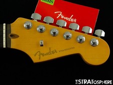Fender American Ultra II Stratocast Strat, NECK + LOCKING TUNERS, Ebony