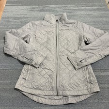 Kuhl Jacket Womens Medium Gray Projekt Kadence Quilted Puffer Gorpcore Outdoors