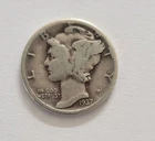 1937-P   MERCURY SILVER DIME 90% Silver  Nice Coin