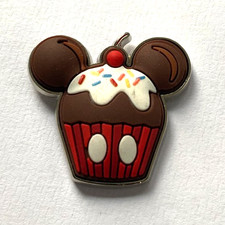 Disney Pin Badge SDR - Mickey Cupcake - Bakery Series - Free-D