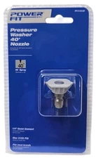 PowerFit Pressure Washer 40° Degree Nozzle with 1/4" Quick Connect PF31063B New