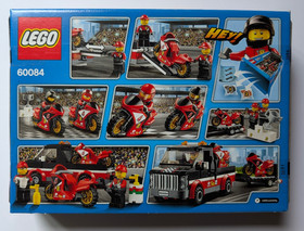 LEGO CITY: Racing Bike Transporter 60084 - New - Sealed - Retired - BNIB