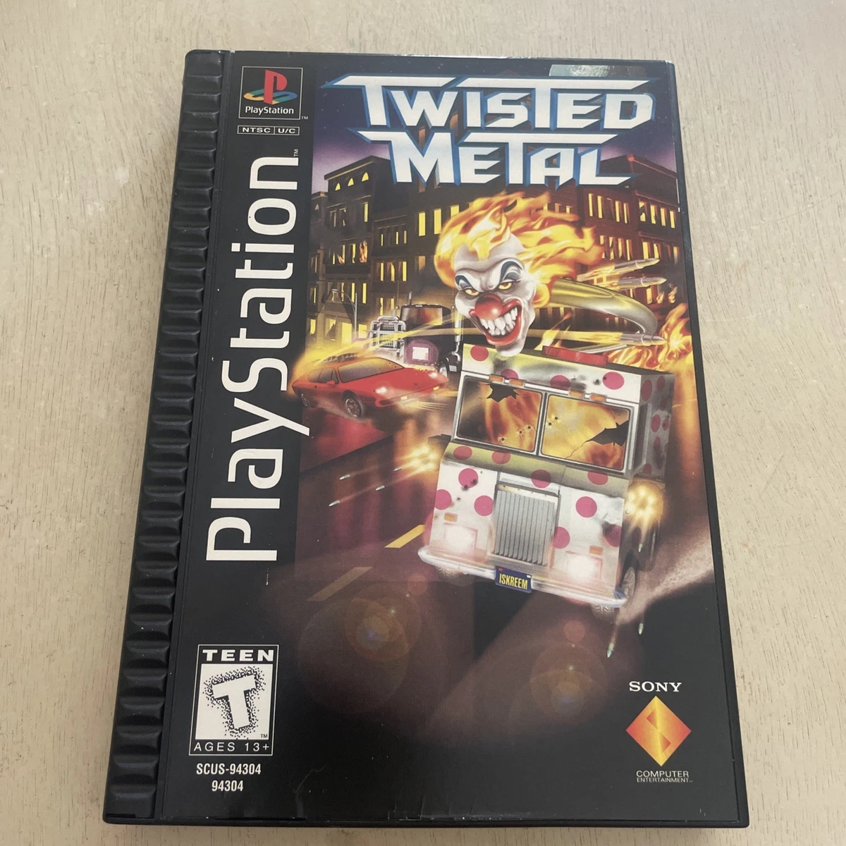 Twisted Metal Sur PlayStation 1 - Version PAL Loose (disque Seul) - Très Bon état