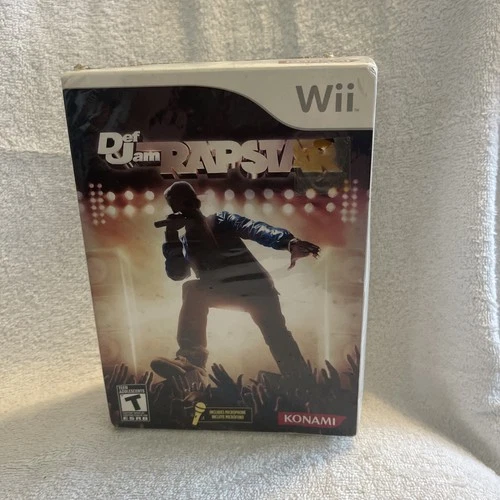 Def Jam Rapstar Bundle - Nintendo Wii (microphone Included) Konami