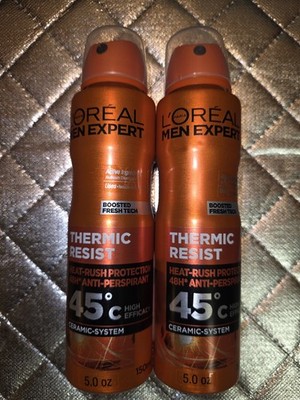 L'Oreal Men Expert Thermic Resist & Fresh Extreme  Deodorant 5 fl oz Lot Of 2