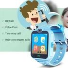 Kids W88 Baby Smart Watch With Passometer Camera Music Display Alarm Blue❀