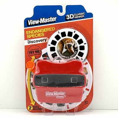 View-Master 3D Classic Viewer - Endangered Species Discovery NEW