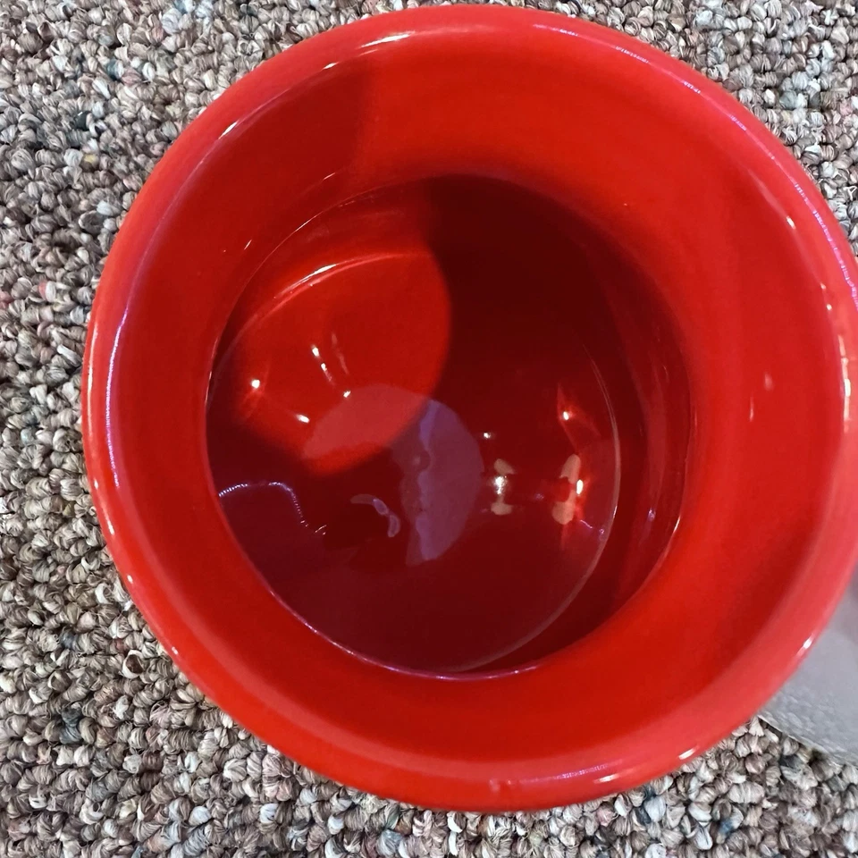 Red & White Edible Arrangements vases - Image 4 of 4