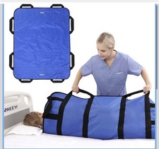 Multipurpose 48"x40" Positioning Bed Pad with Reinforced Handles - Reusable...