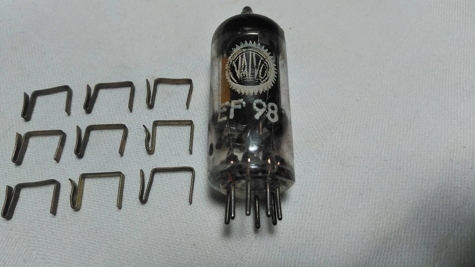 KOSMOS RADIOMANN Röhre EF 98 und Transistor AF137 - Bild 1 von 2