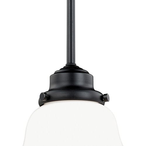 Vaxcel Lighting P0154 Nickel Huntley Single Light 6-3/4"W Mini Pendant - Picture 4 of 12