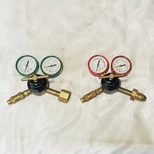 Smith Regulator Set H1940C-540 Oxygen H1945C-510 Acetylene Cutting Welding Torch